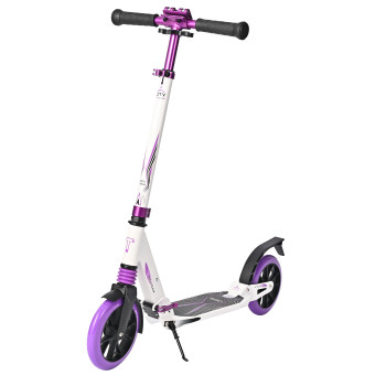 Самокат Tech Team City Scooter 2022 фиолетовый