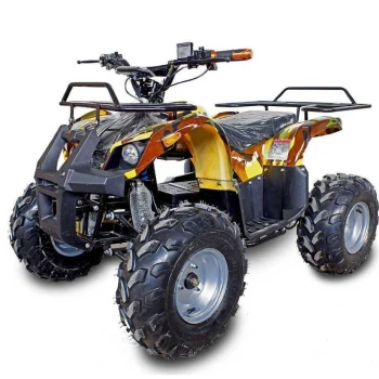 Электроквадроцикл GreenCamel Атакама T120 (48V 800W R8 Цепной привод) Армейский желтый